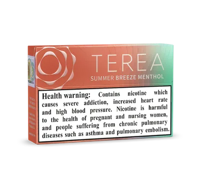 Стики TEREA Summer Wave KZ — упаковка TEREA для IQOS ILUMA, тропические фрукты и ментол, фото LIL STORE