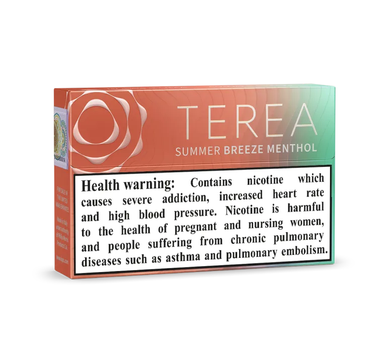Стики TEREA Summer Wave KZ — упаковка TEREA для IQOS ILUMA, тропические фрукты и ментол, фото LIL STORE